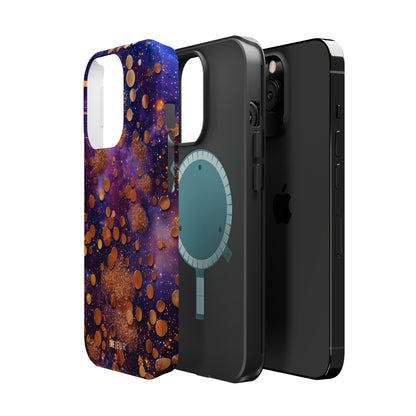 Cosmic Glitter Circles - iPhone MagSafe Tough Case