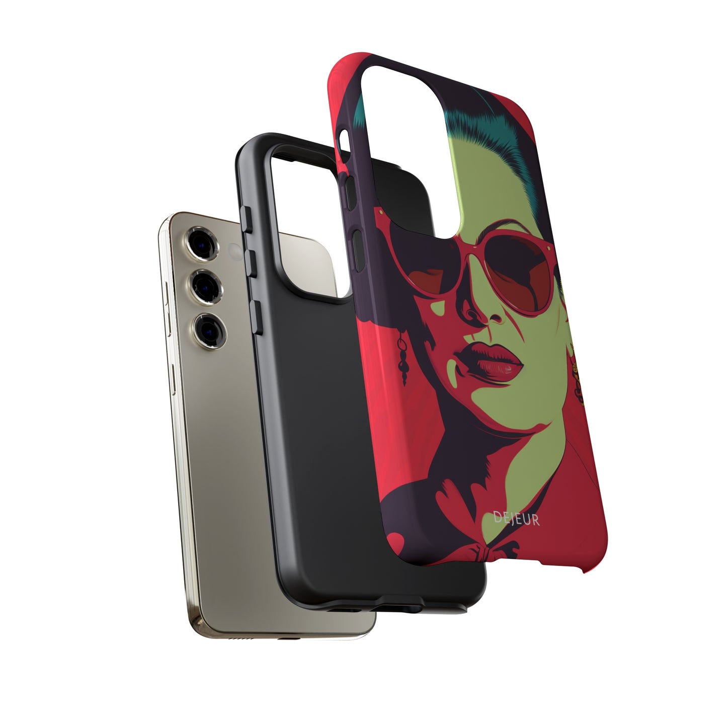 Umm Kulthum Red - Samsung Galaxy Tough Case