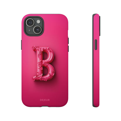 B Hot Pink - iPhone Tough Case