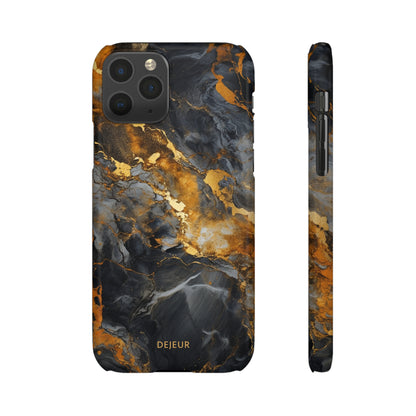 Platinum Gold Marble - iPhone Snap Case