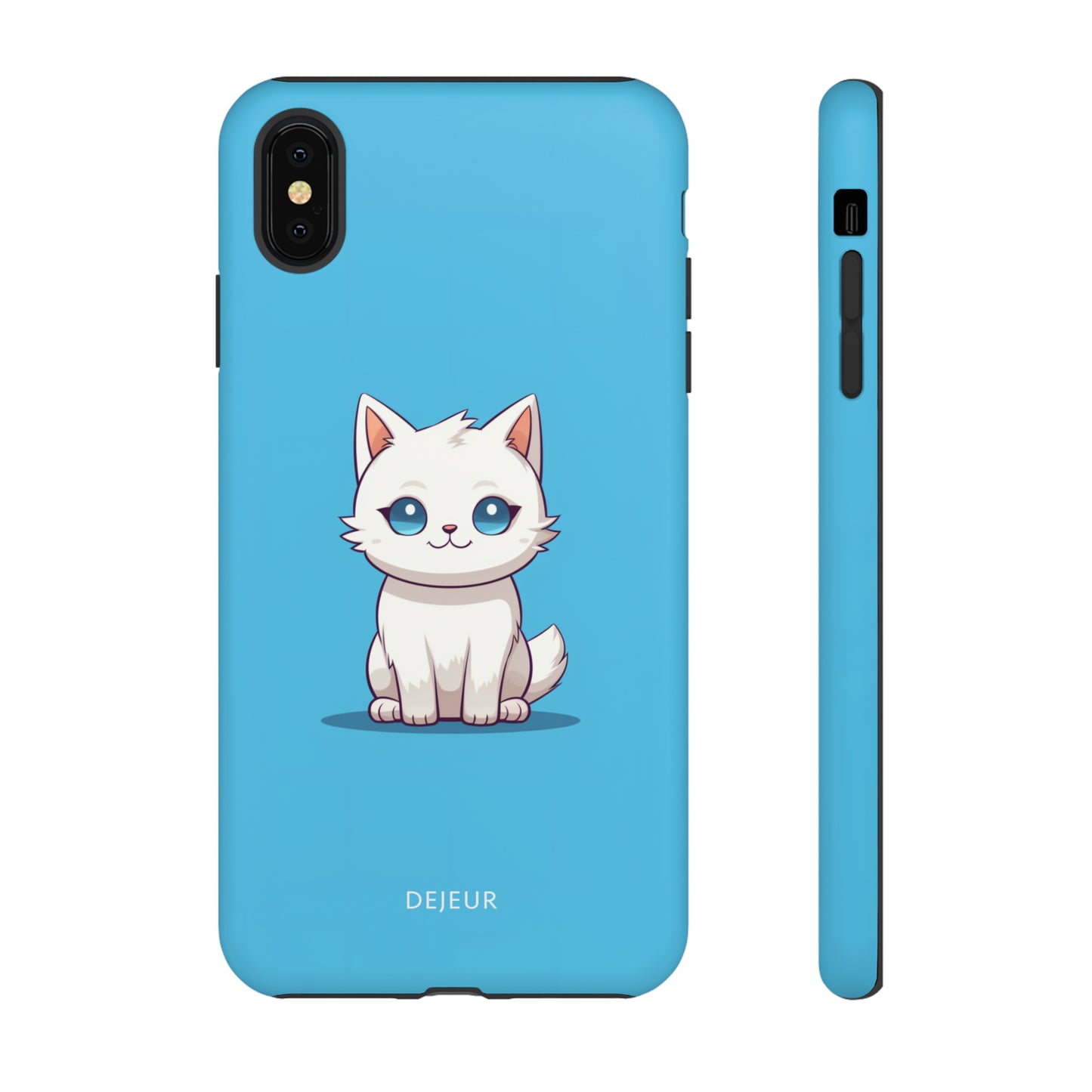 Little Blue Eyed Cat - iPhone Tough Case