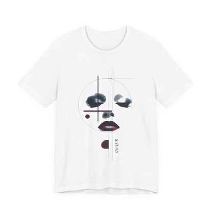 Abstract Contours Geometric Visage Beauty - T-Shirt