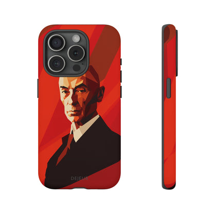 Oppenheimer Minimalist Portrait - iPhone Tough Case