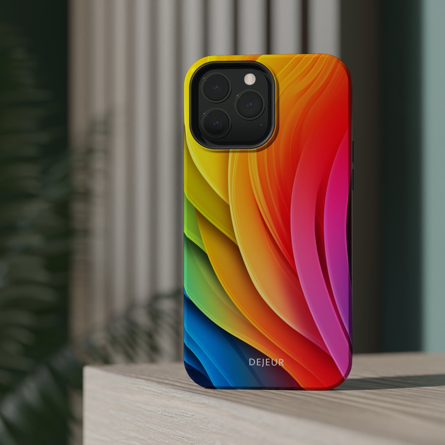 Rainbow Layers - iPhone MagSafe Tough Case