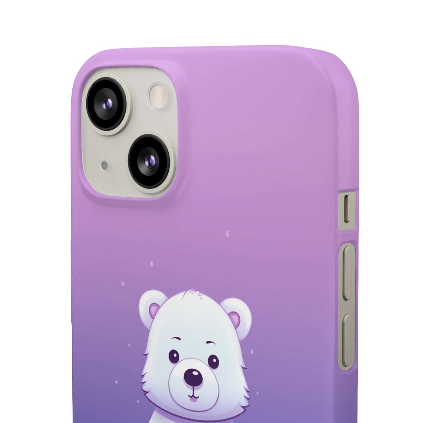 Violet Bear - iPhone Snap Case