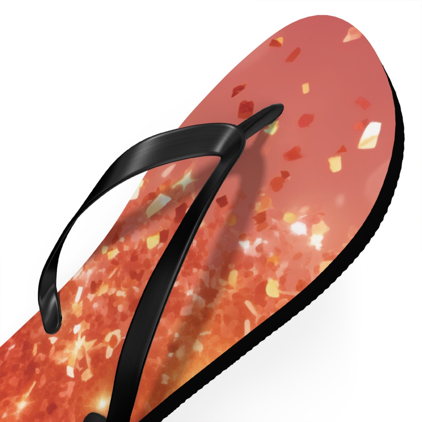 Rose Confetti Glitter - Flip Flops
