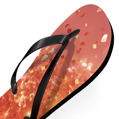 Rose Confetti Glitter - Flip Flops