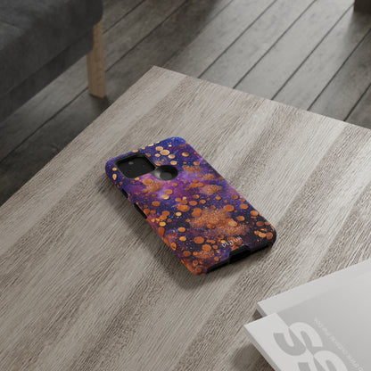 Cosmic Glitter Circles - Google Pixel Tough Case