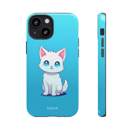 Blue Eyed Cutey Cat - iPhone Tough Case