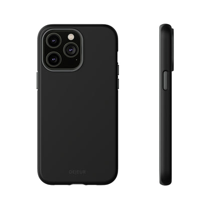 Pure Black - iPhone Tough Case