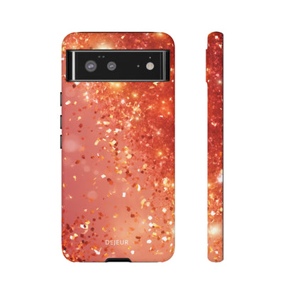 Rose Confetti Glitter - Google Pixel Tough Case