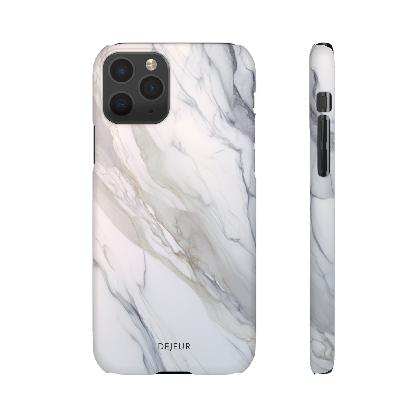 Light Cloud Marble - iPhone Snap Case