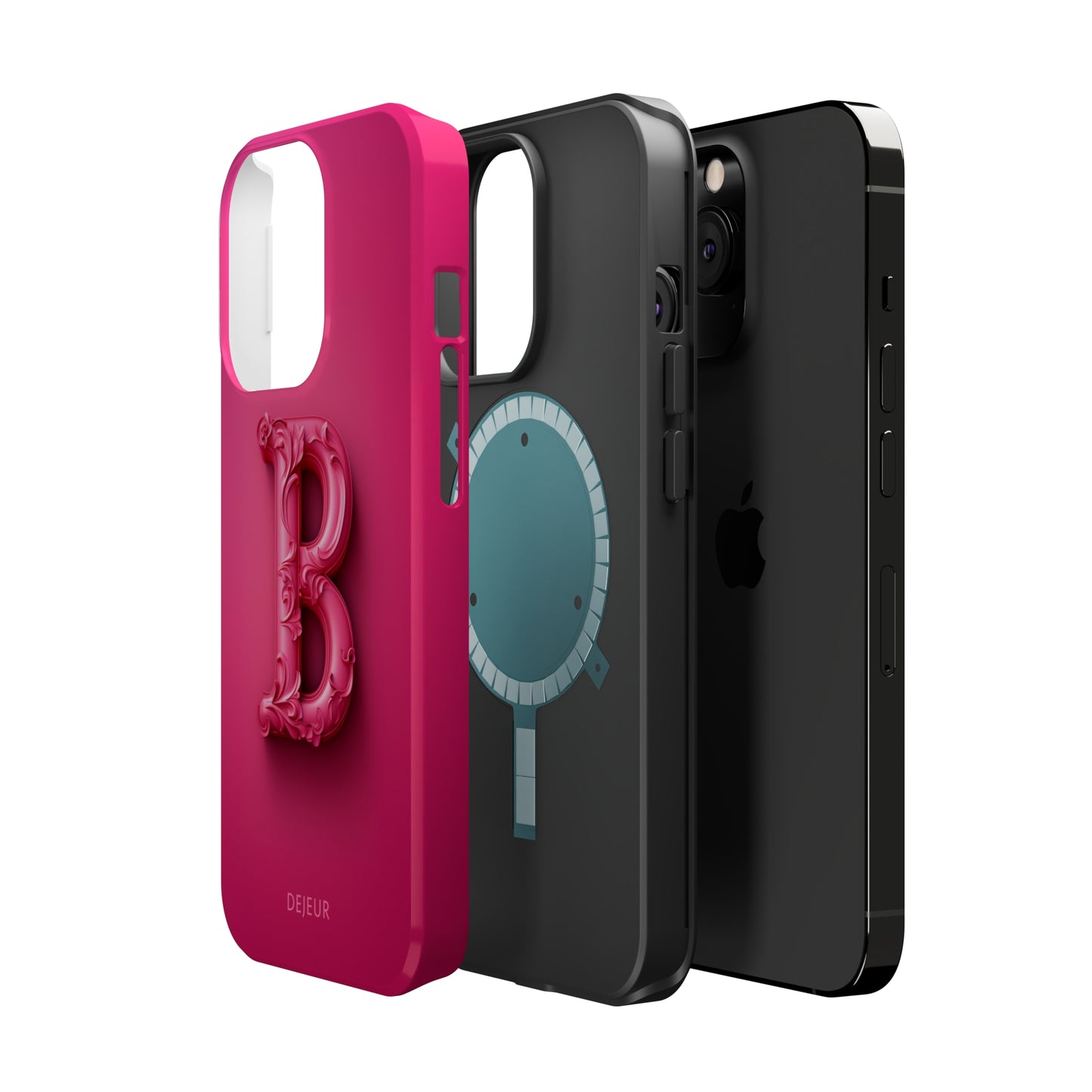 B Hot Pink - iPhone MagSafe Tough Case