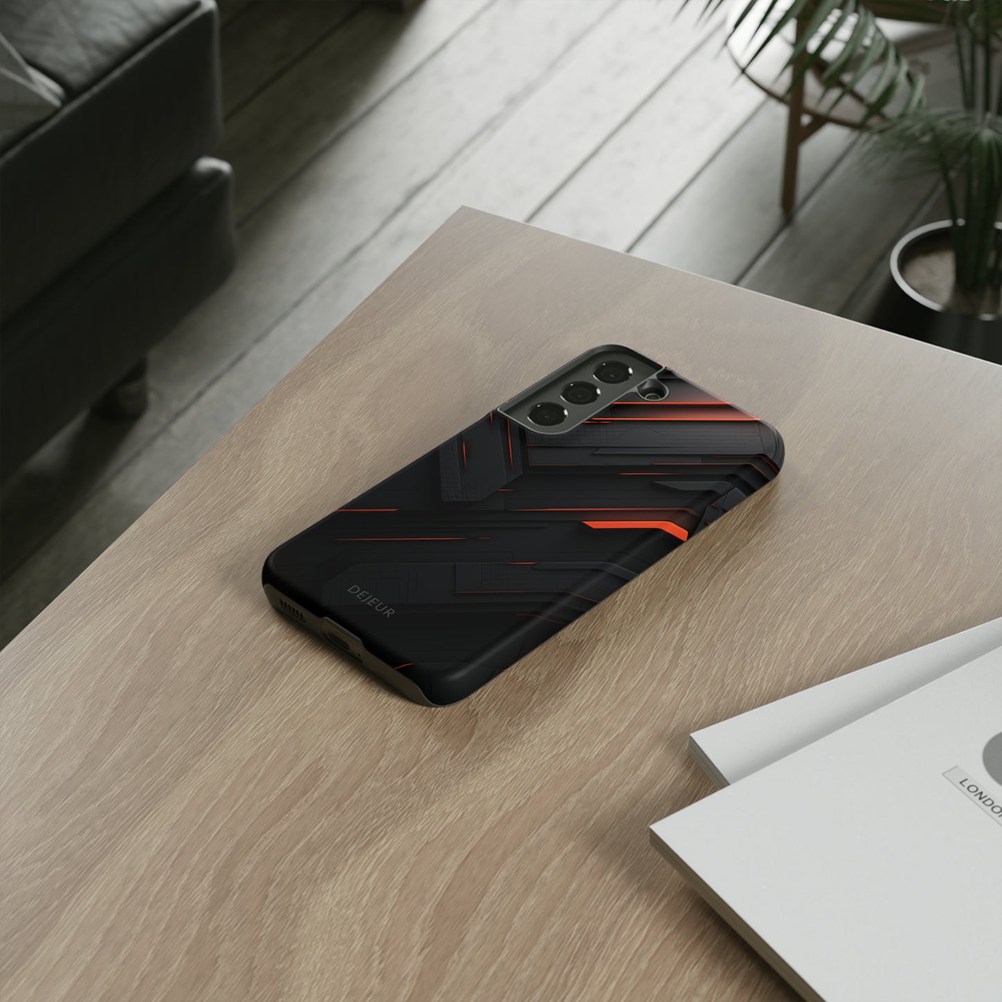 Sleek Obsidian - Samsung Galaxy Tough Case