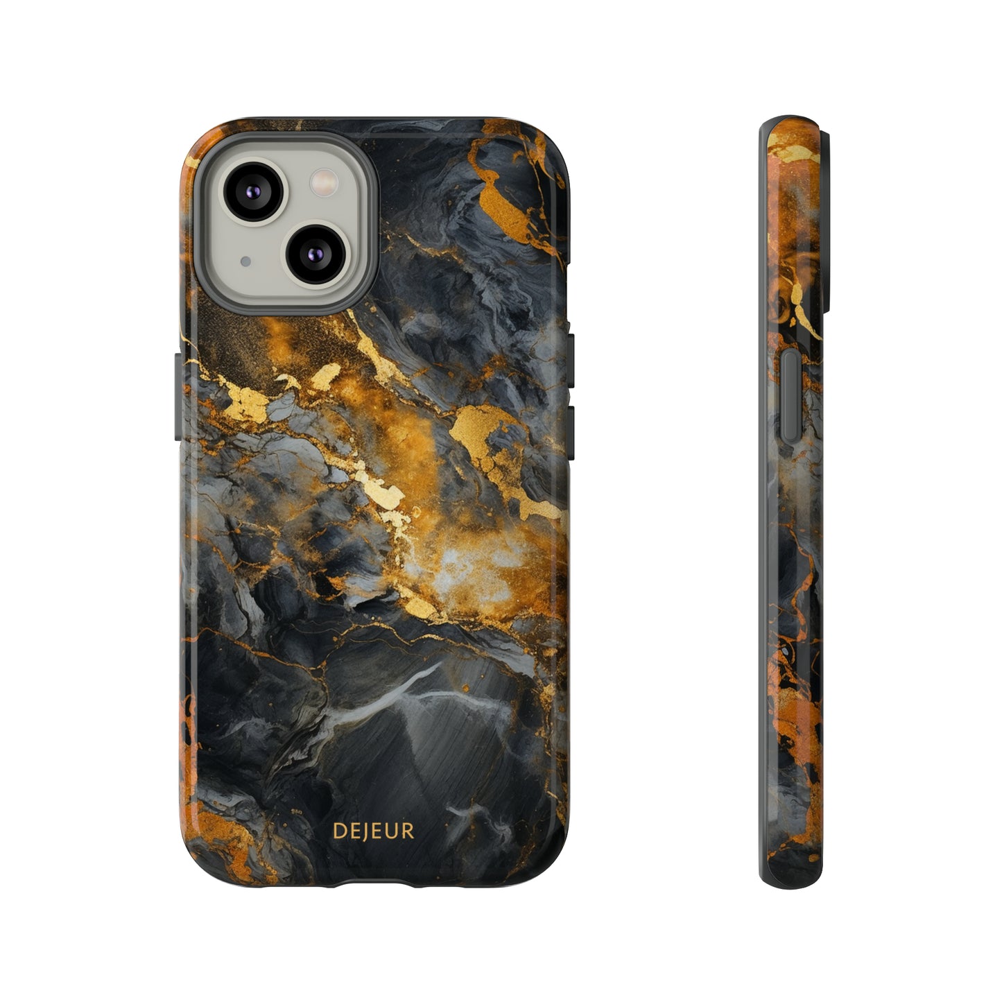 Platinum Gold Marble - iPhone Tough Case