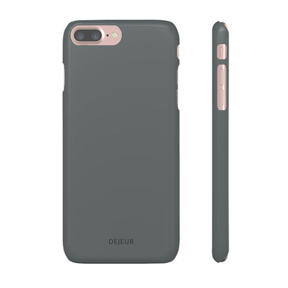 Graphite Grey B - iPhone Snap Case