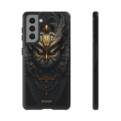 Golden Dark Owl - Samsung Galaxy Tough Case