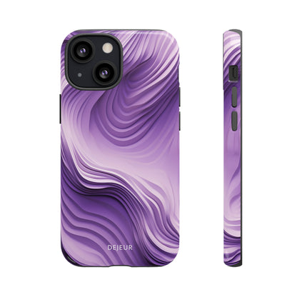 Violet Waves - iPhone Tough Case