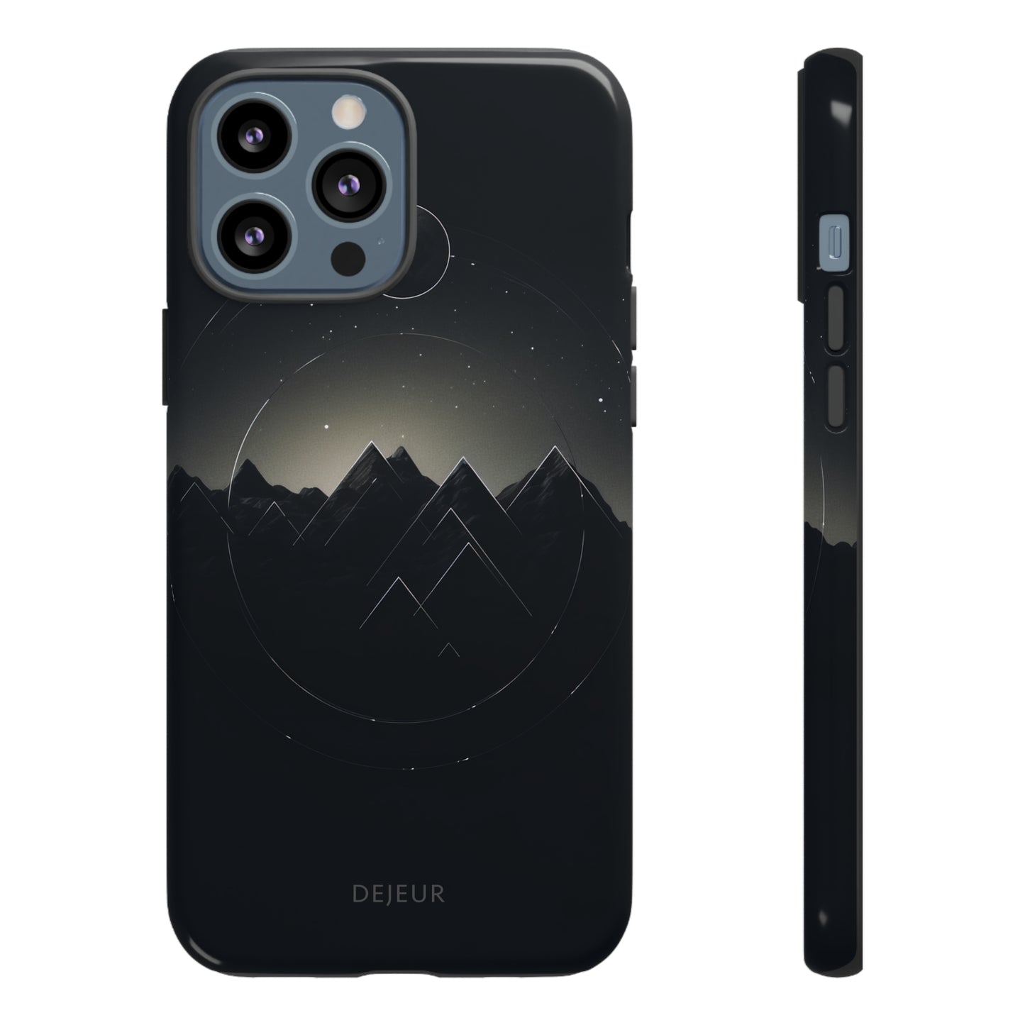 Dark Mountain Moon - iPhone Tough Case