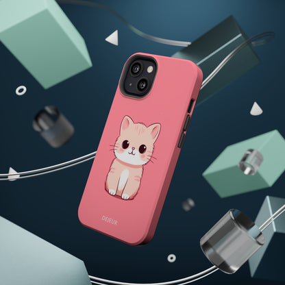 Pink Whiskers - iPhone MagSafe Tough Case