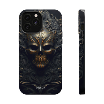 Dark Bronze Skull - iPhone MagSafe Tough Case