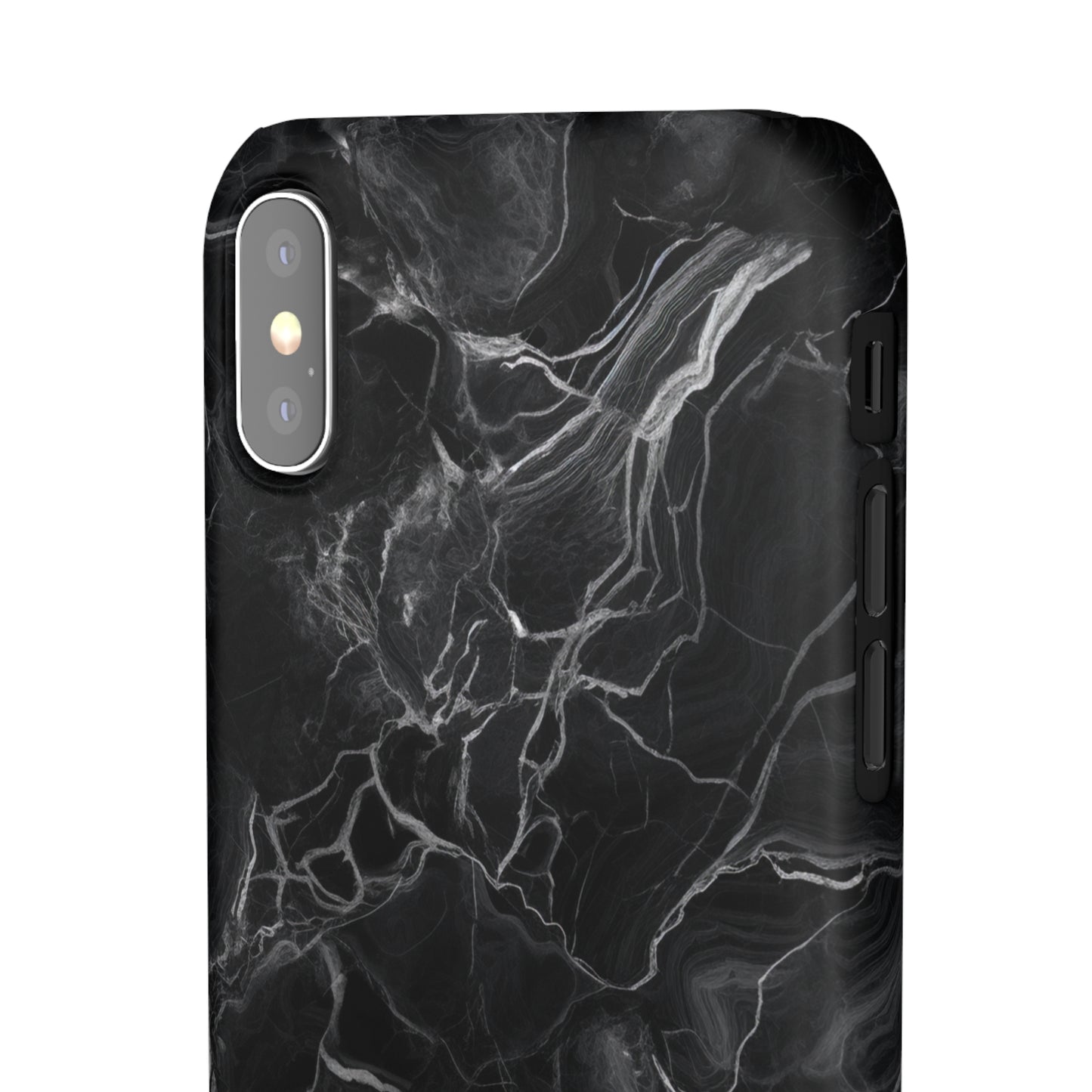 Dark Marble - iPhone Snap Case