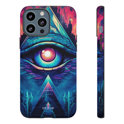 Cyberpunk 3rd Eye - iPhone Tough Case