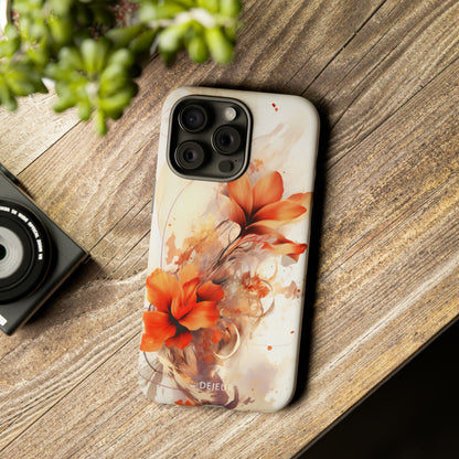 Classic Floral Beige - iPhone Tough Case