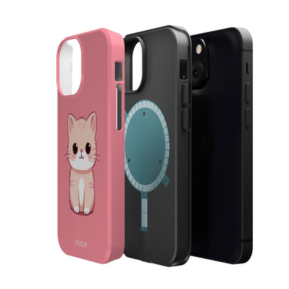 Pink Whiskers - iPhone MagSafe Tough Case