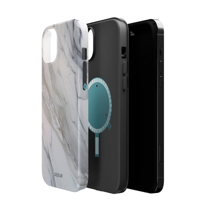 Light Cloud Marble - iPhone MagSafe Tough Case