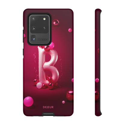 B Pink Party Balloons - Samsung Galaxy Tough Case