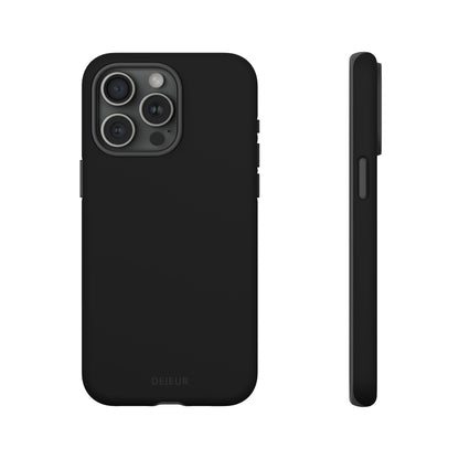 Pure Black - iPhone Tough Case