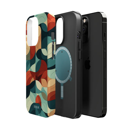 Abstract Circular Shapes - iPhone MagSafe Tough Case