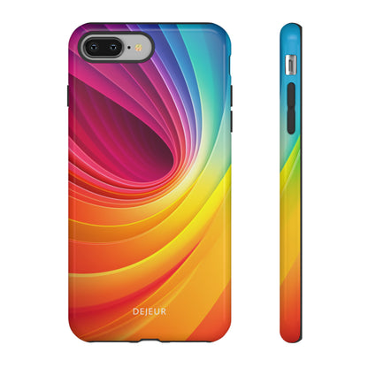 Rainbow Swirl - iPhone Tough Case