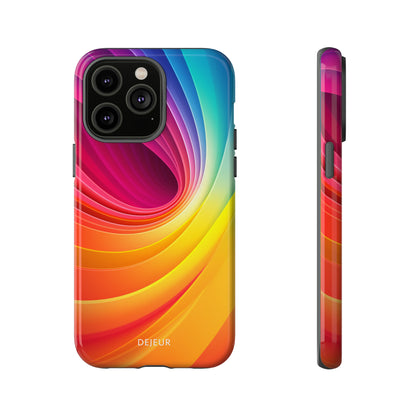 Rainbow Swirl - iPhone Tough Case