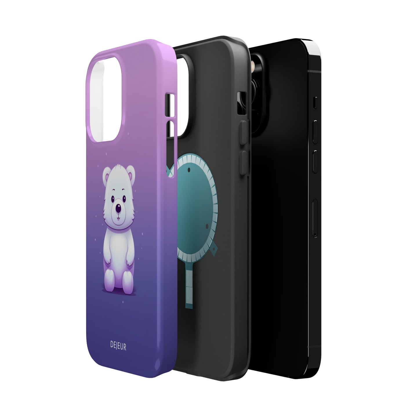 Violet Bear - iPhone MagSafe Tough Case