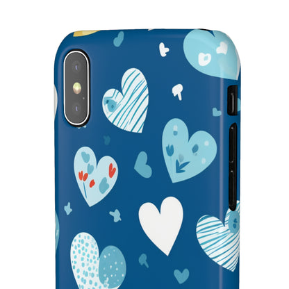 Love Hearts Yonder - iPhone Snap Case