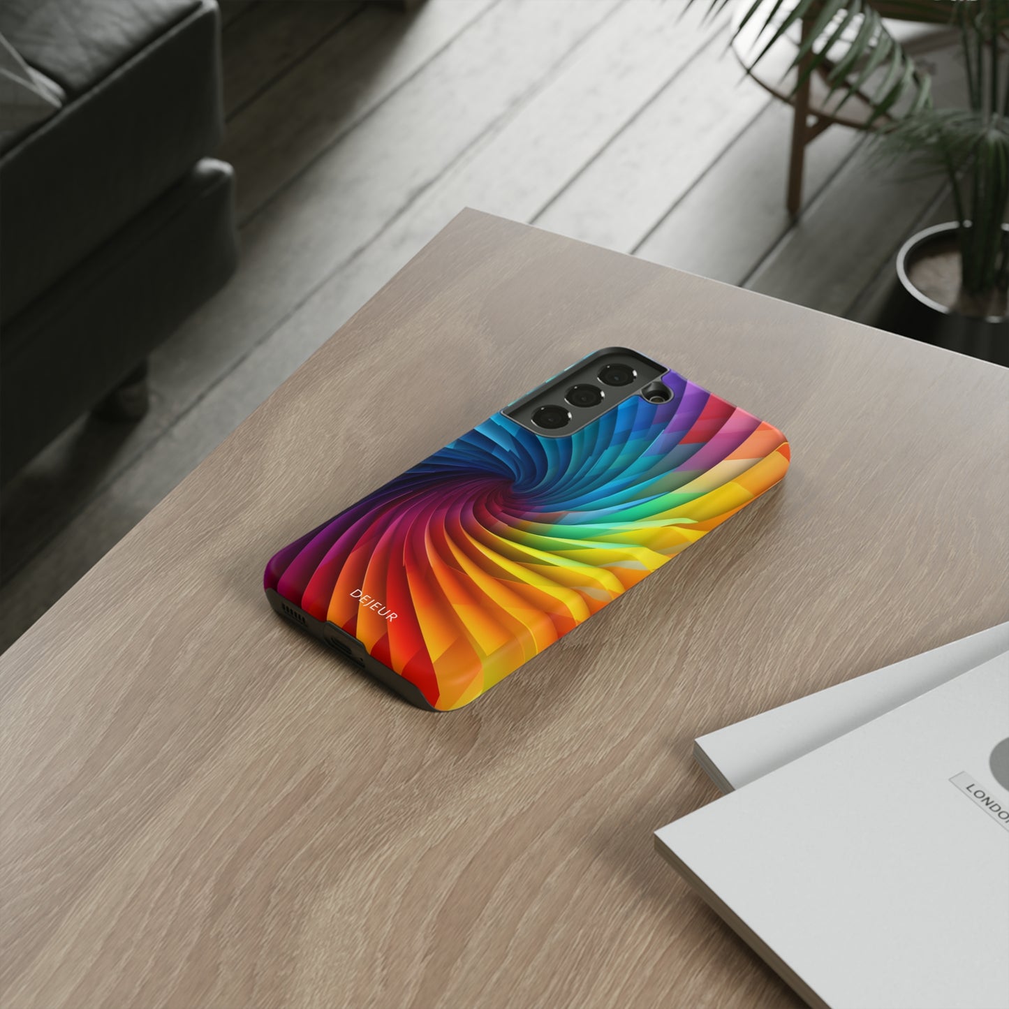 Rainbow Spiral - Samsung Galaxy Tough Case