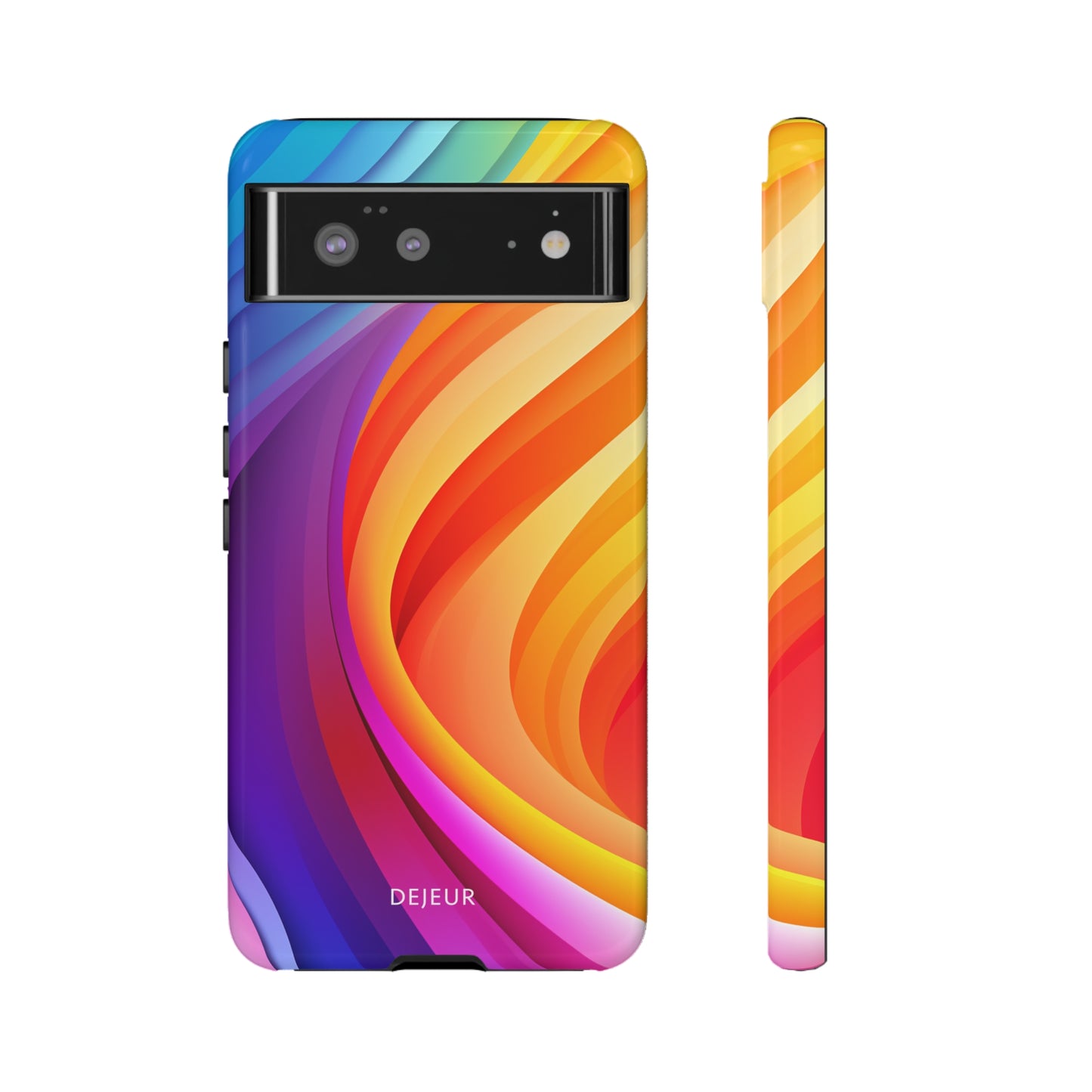 Rainbow Waves - Google Pixel Tough Case