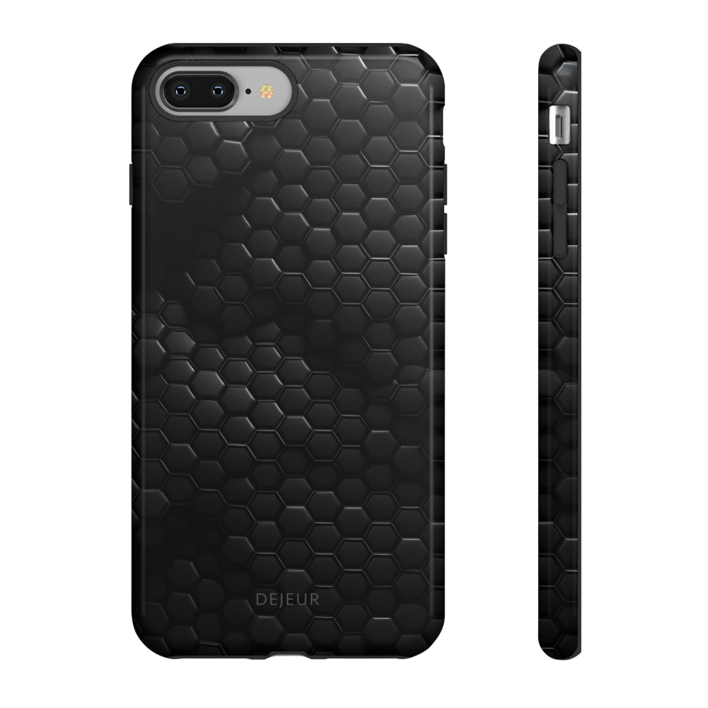 Black Carbon Matrix - iPhone Tough Case