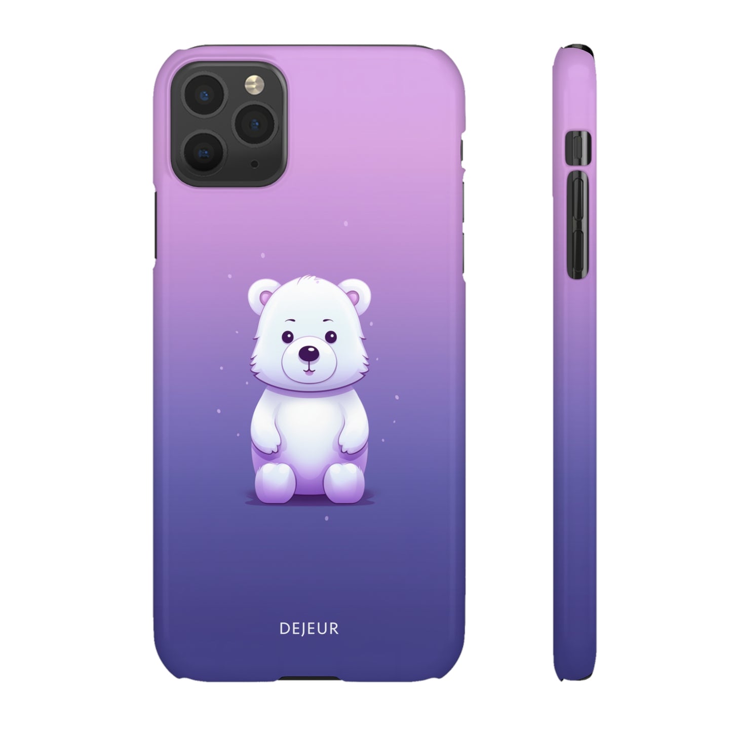 Violet Bear - iPhone Snap Case