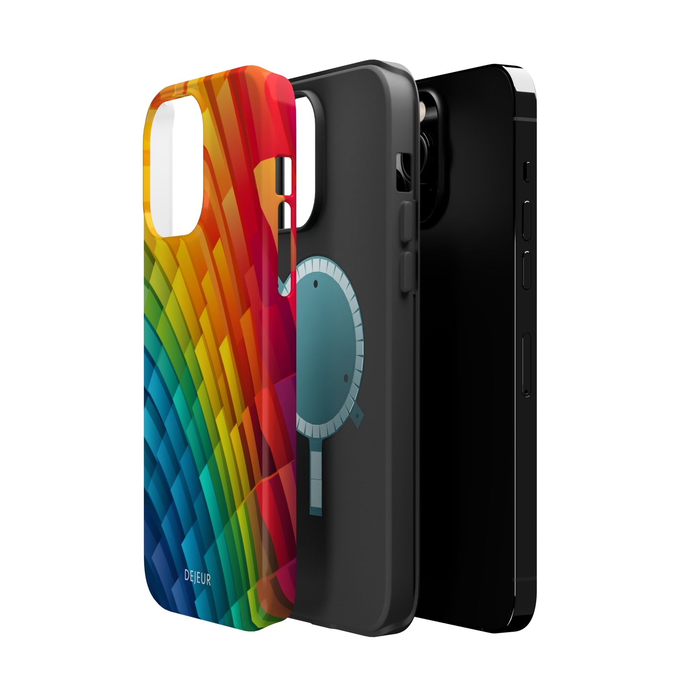 Rainbow Bars - iPhone MagSafe Tough Case