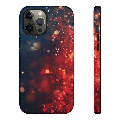 Midnight Red Shimmer - iPhone Tough Case