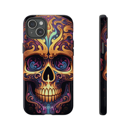 Paisley Skull - iPhone Tough Case