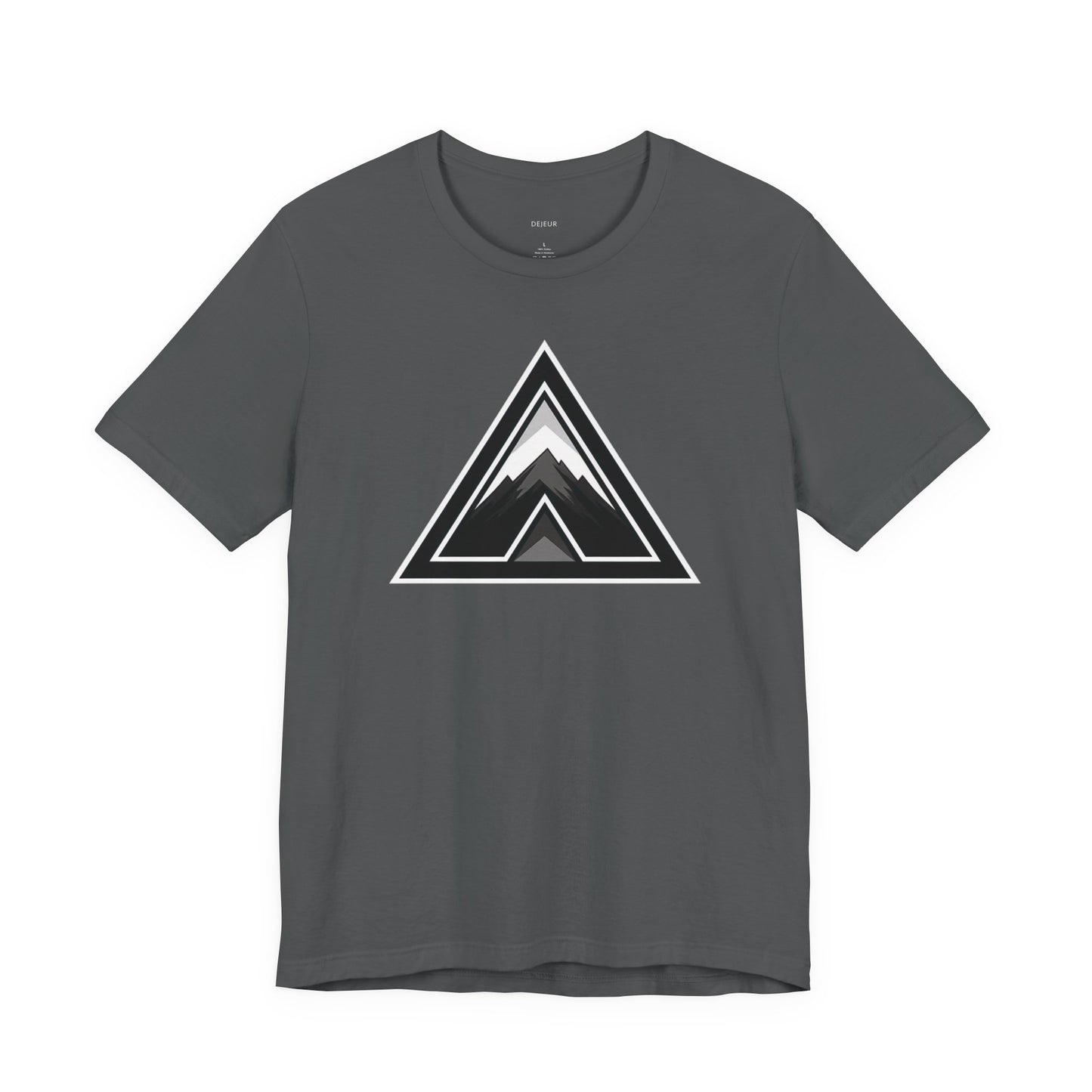 Abstract Triangular Mountain Range Silhouette - Men's T-Shirt