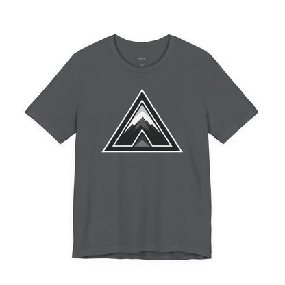 Abstract Triangular Mountain Range Silhouette - Men's T-Shirt