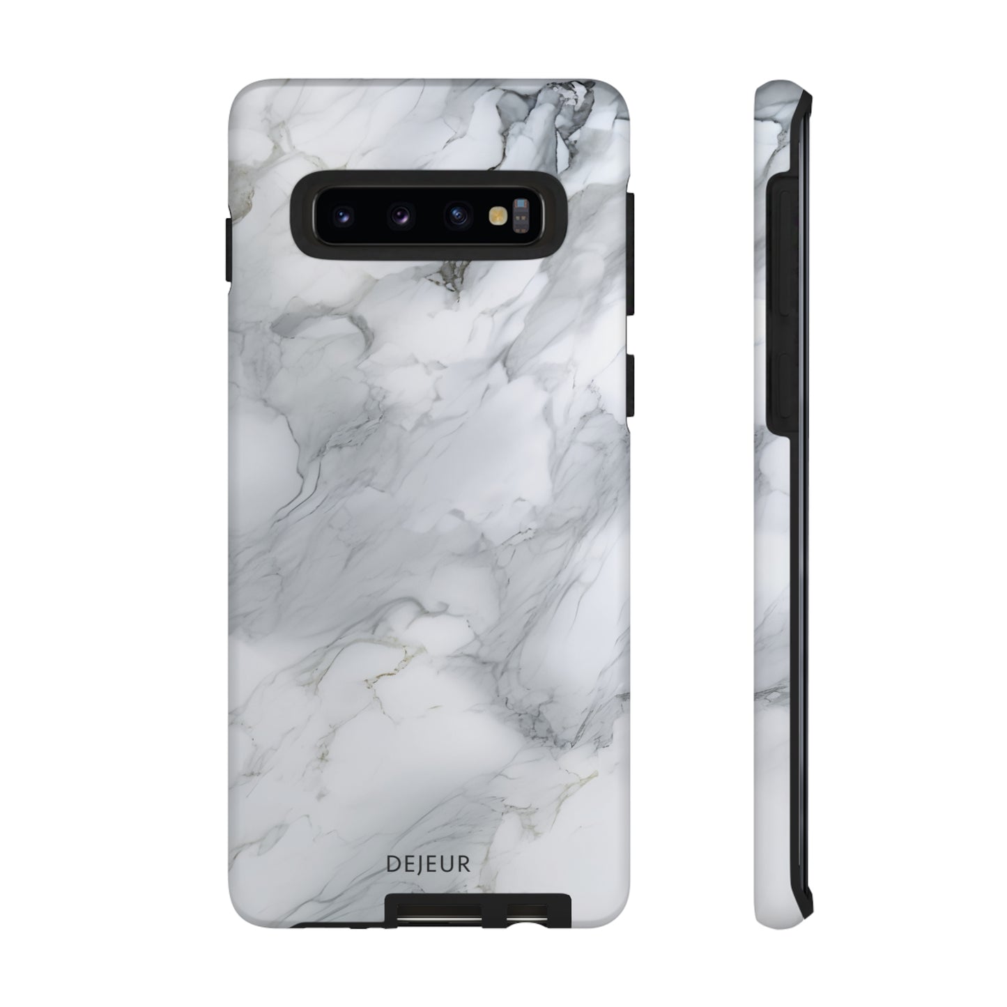 Platinum Silver Marble - Samsung Galaxy Tough Case