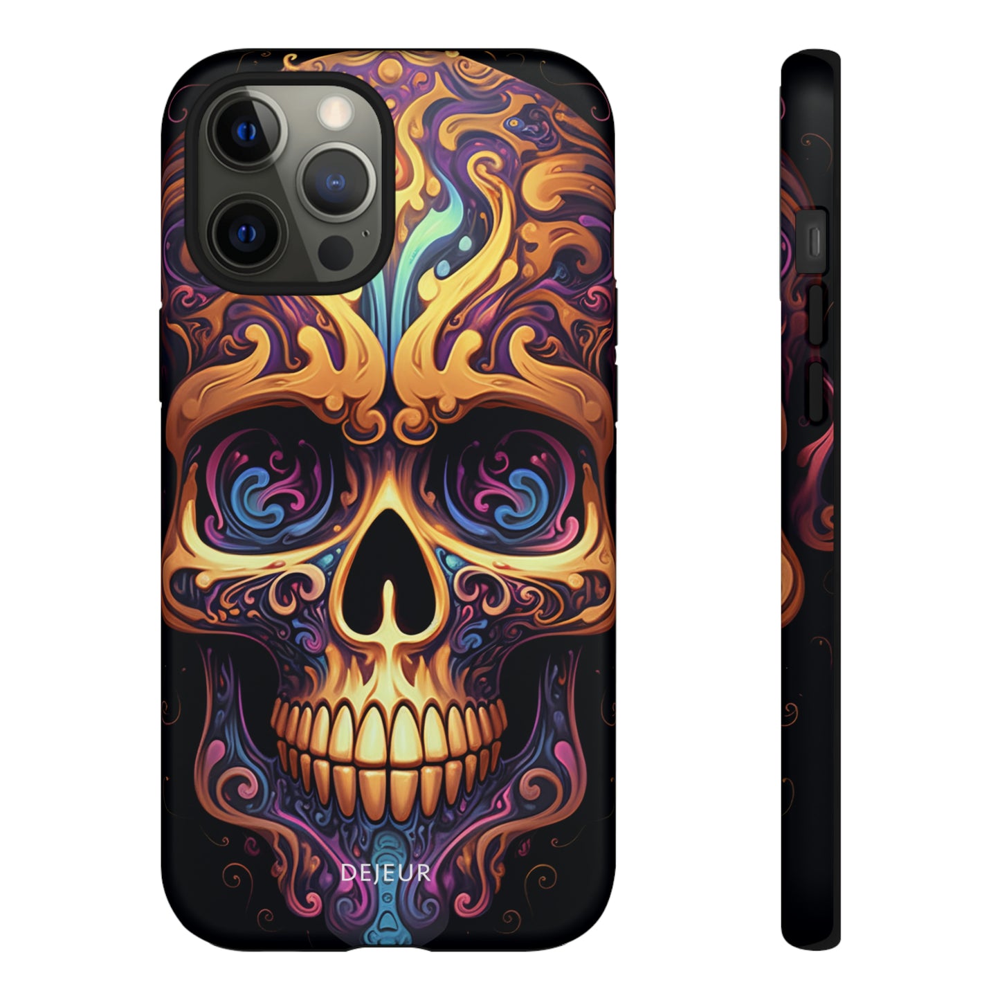 Paisley Skull - iPhone Tough Case