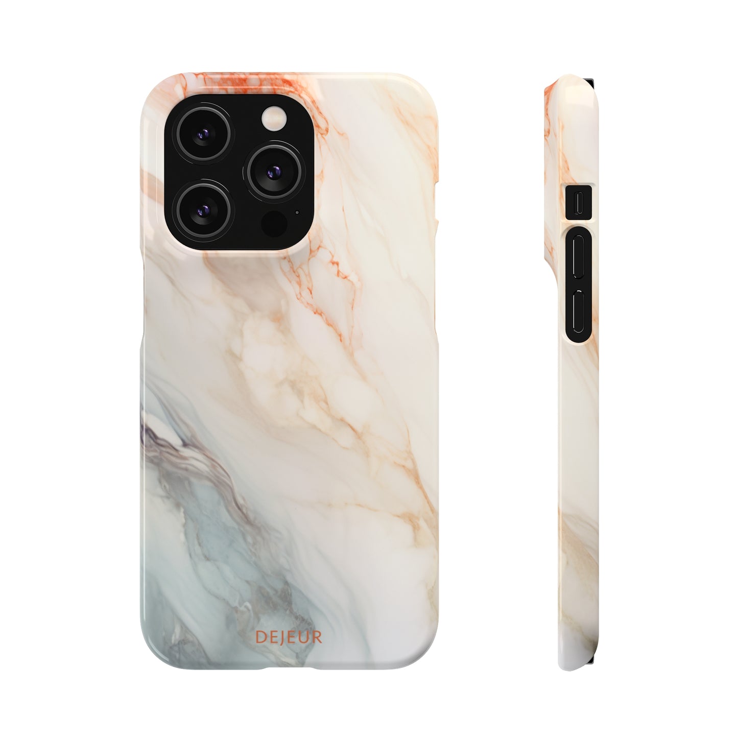 Ash Sandstone Marble - iPhone Snap Case