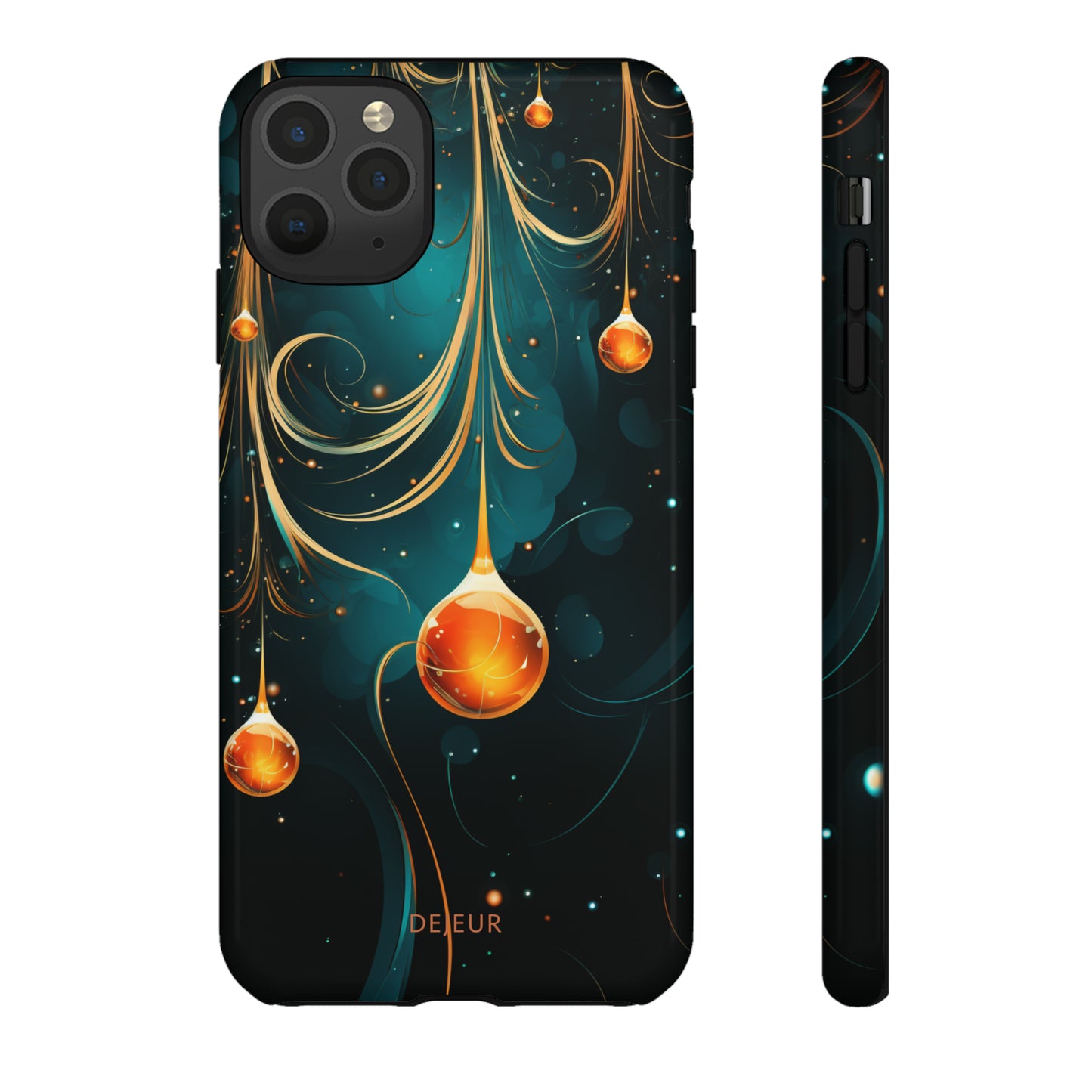 Classic Christmas Baubles - iPhone Tough Case